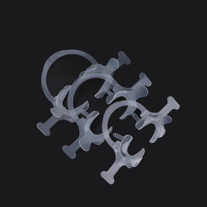 Dental Cheek Retractor Orthodontic Mouth Opener C Shape Lateral Open Dental Orthodontic Black Tooth Intraoral Lip