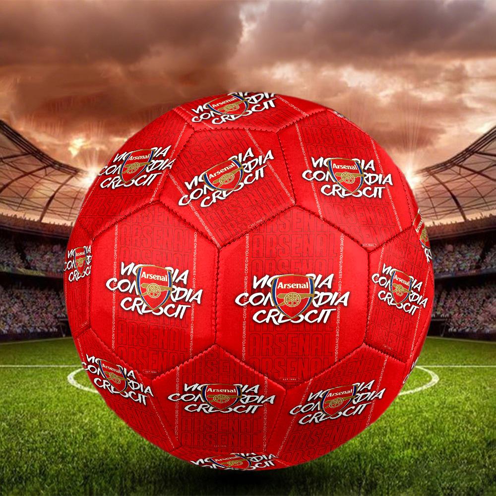 Football team.C Print Size 5 Soccer Ball, Standard Match Football for Sports Game and Team Practice, Ideal Gift for Soccer Fans