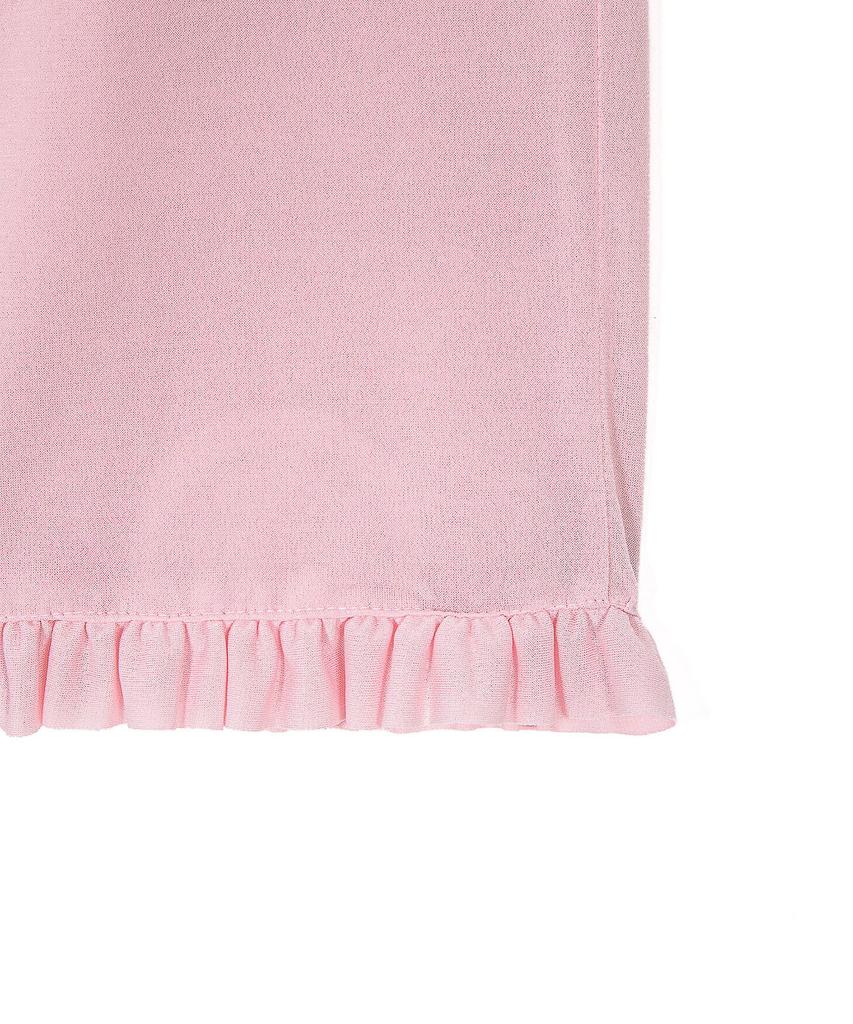 Pabpeljeu Overlace Layered Skirt [Pink]