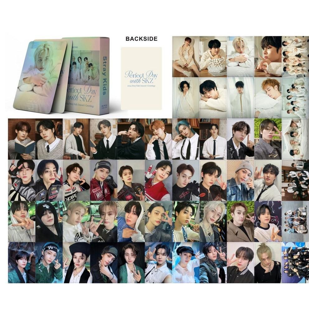 Stray Kids Poka Photocards 1 box (55 cards) 16 types