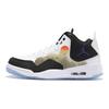 Jordan Courtside 23 Scenic Landscape Slip Resistant Mid top Vintage Basketball Shoes Unisex White AR1000-104(Team366-)