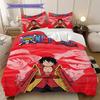 One Piece Anime Soft and Comfortable Duvet Cover, Children's Bedding Set Gift, Various Sizes Available LXR151