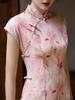 Jinxiu Yifen Se Sleeveless Qipao: Summer 2025 Plus-Size Slimming Dress for Women
