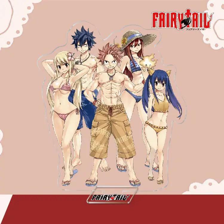 Аниме Fairy Tail Акриловые Декоративные Изделия Поделки Игрушка Коллекционные Фигурки Настольные Украшения Для Дома