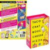 Unique Taco Cat Goat Cheese Pizza Card Game Featuring Halloween Treats