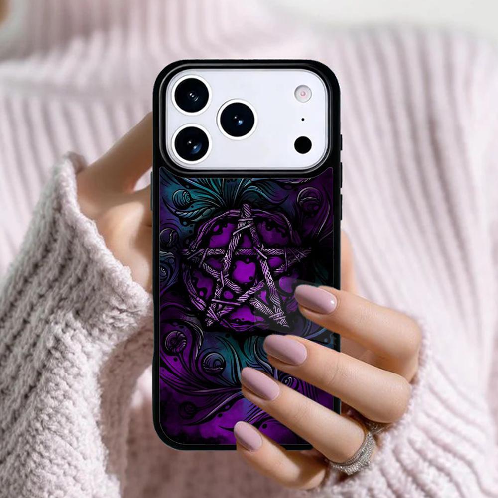 Occult Witchcraft Moon Gothic Witch Phone Case For Apple iPhone 17 Air 16E 15 14 Plus 13 12 11 Pro Max Mini Funda Cover