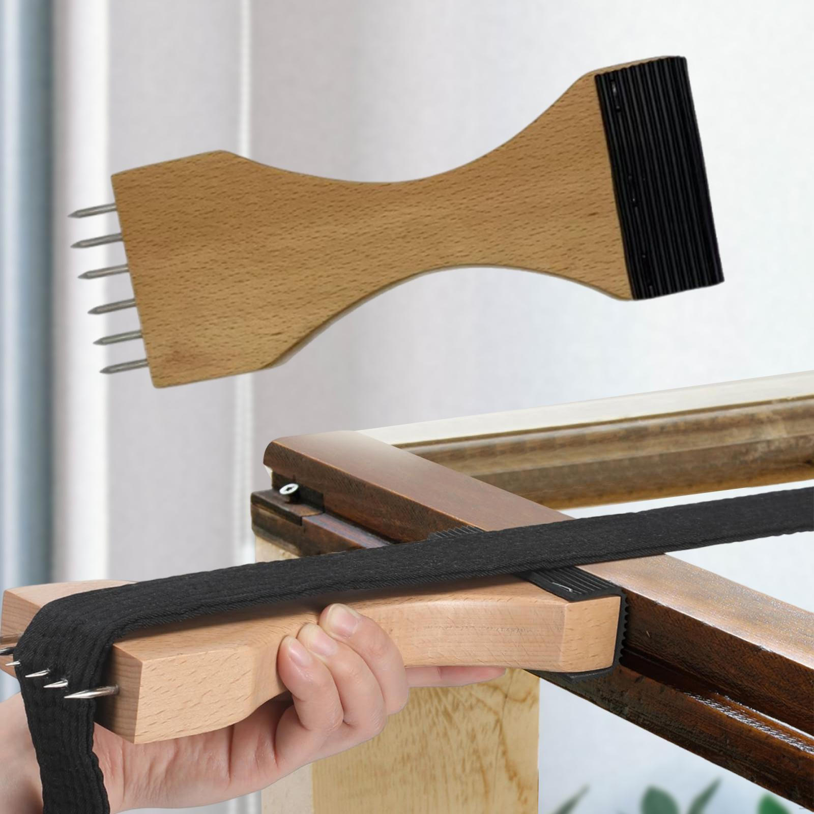 

Инструмент для обивки носилок Удобная растяжка для ленты Бытовой холст Ковер