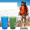 Collapsible Water Cup, Collapsible Water Bottle, Soft Flask, Portable Hydration Bottle, TPU Cup, BPA-Free, Lightweight, Easy to Clean, Flexible, Wear-