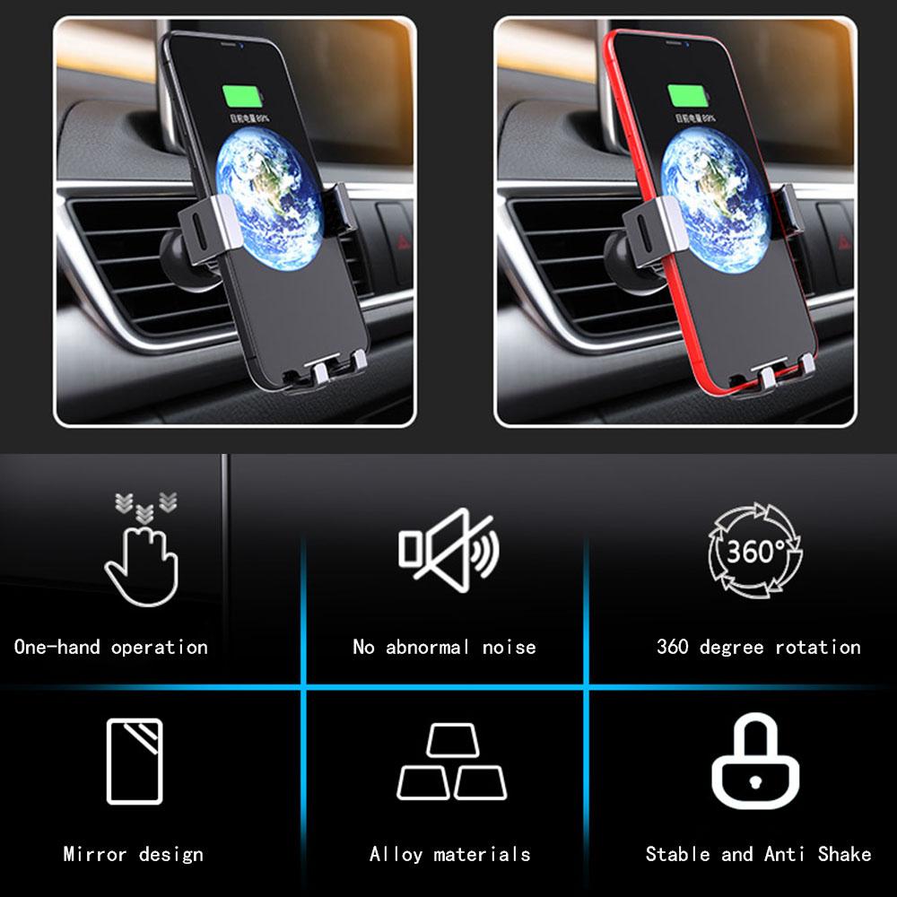 Gravity Car Phone Holder Air Vent Universal for iPhone Xiaomi Smartphone Car Support Clip Mount Holder Stand