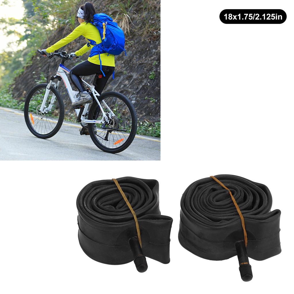 2pcsCelsiusset Butyl Rubber Bike Inner Tube Excellent Sealing Rubber Inner Tube Tire