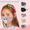 1PC Kids  Children Girls Boys Reusable Cute Cartoon Mask Respirator Cover