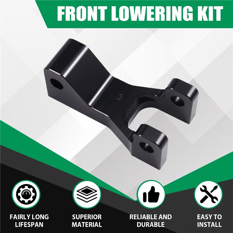 Lowering Block Bracket Kit For Motorcycle For Honda TRX 450R  YFZ450 Raptor 700 Front Lowering Accessories