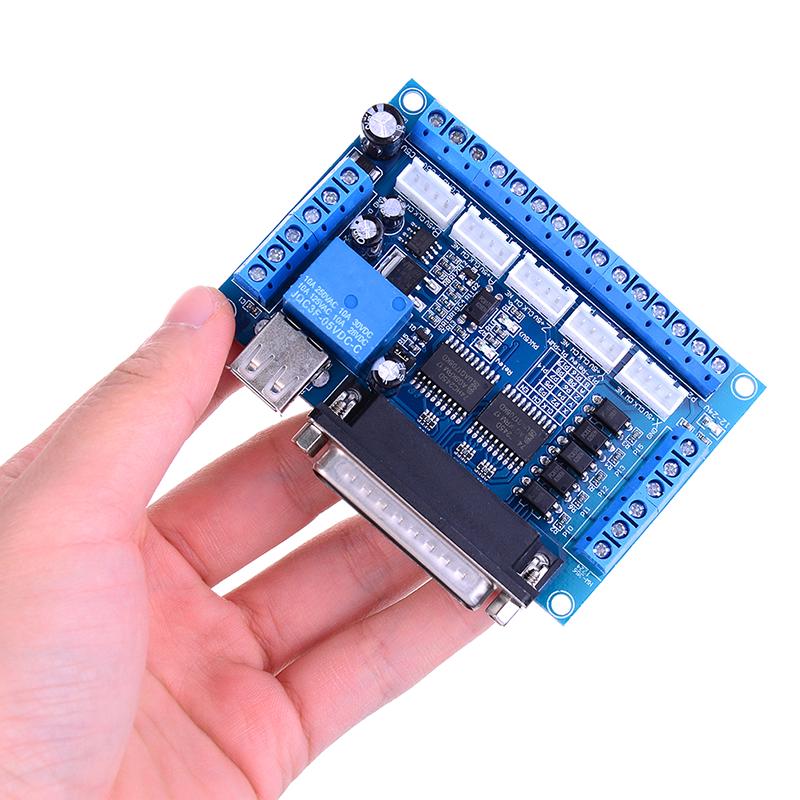Mach3 Cnc 5 Axis Interface Breakout Board For Stepper Motor Driver Cnc Mill
