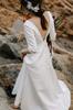 Wedding Long Dress [Fiveen] Dress, After-Party, Pre-Wedding Photo, Dress, Sleeves, After-Party, Bride, Self-Photo, After-Party, White, (S)