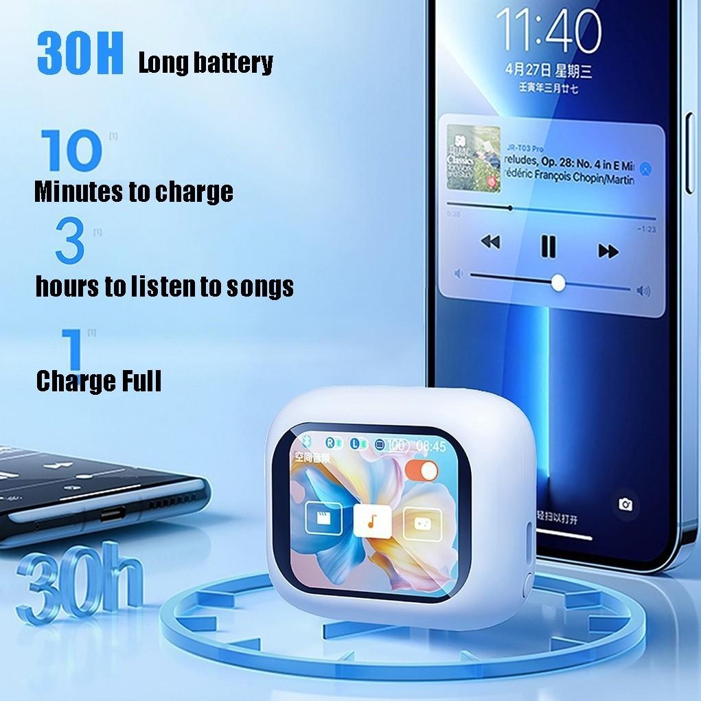 New Touch Screen Gaming Headset Sports Noise Cancelling Bluetooth Earphone