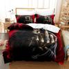 Halloween Bedding Comforter Set 3 Piece Skull 3D Digital Printed Comforter Set Ghost Bedding Set Kids Bedroom Decorations