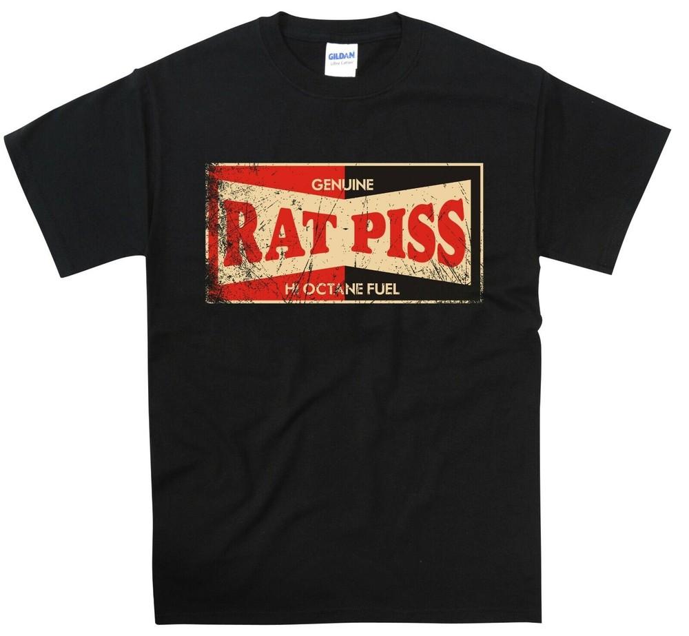 Funny Hi Octane Rat Piss T Shirt Biker Mechanic Classic Hot Rod VW S