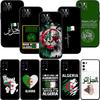 CJ2 Algerian Passport Flag Soft Shell Phone Case for Redmi Note 10 11 12 Pro Max 10S 10C 10T 11A 11S 12S 12C