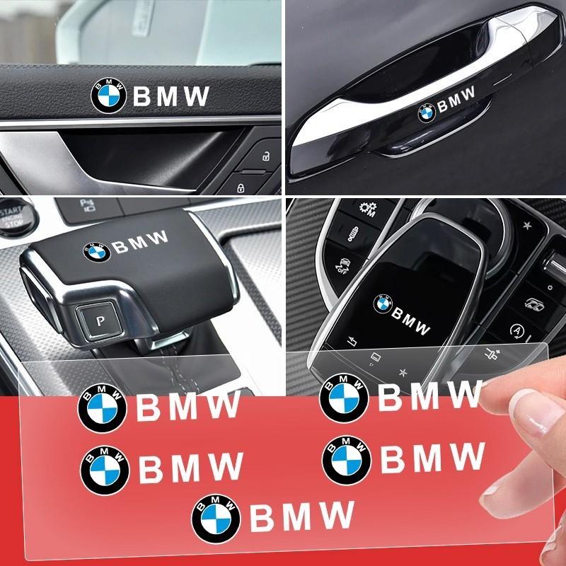 BBIJ5 Car Interior Decoration Sticker Pasted Waterproof Decor For BMW 1 2 3 4 5 7 Series X1 X3 X4 X5 X6 X7 F10 F20 F30 G20 G30 F15 F16