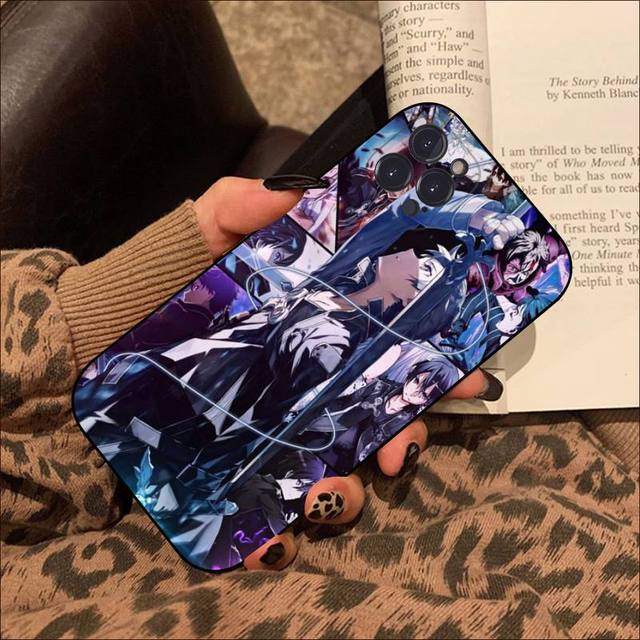 Sword Art Online Phone Case For Iphone 8 7 6 6s Plus X Se 2020 Xr Xs 14 11 12 13 Mini Pro Max Mobile Case
