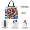 Custom One Pieces Insulated Lunch Bags for Camping Travel Manga Portable Thermal Cooler Lunch Box Unisex