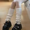 Knitted Socks Y2K Calf Socks Snow Boots Socks Leg Cover Thermal Lolita Pile Socks Women