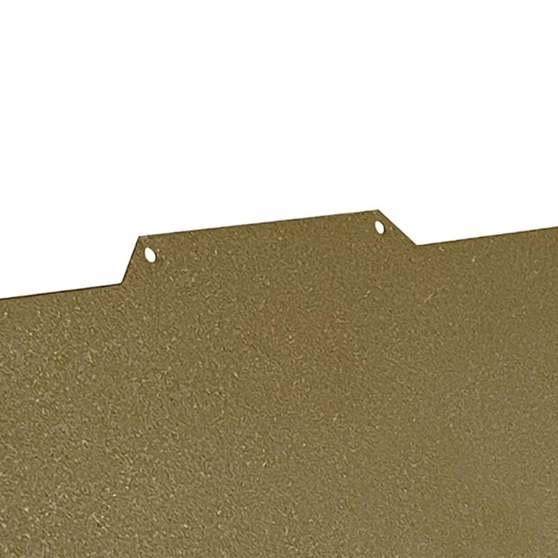 Heat Resistant Build Plate With Reversible Texture Surfaces For Printers