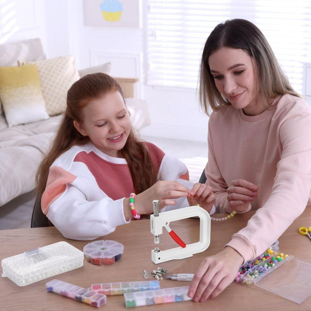DIY Crafts Pearl Setting Machine Set Rivet Fixing Pearl Setting Set  Clothes Decorating