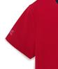 Emelbi Women'S Summer Fruit Ringer Slim Semi-Crop Short Sleeve T-Shirt Cle (Neon Red)