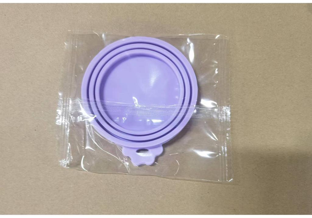 Pet Food Silicone Lid 3-in-1: Freshness-Preserving, Dustproof Sealing Lid for Cat & Dog Cans