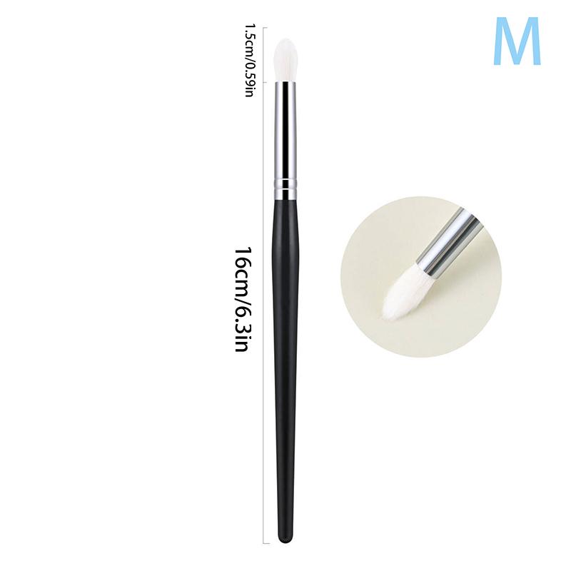 

1 шт. козья шерсть коническая складка растушевка кисть детализированный макияж тени косметический инструмент Maquiagem растушевка кисти для макияжа глаз M