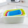 JINGRUIXIANG 16L Food-Grade Rectangular Plastic Storage Container