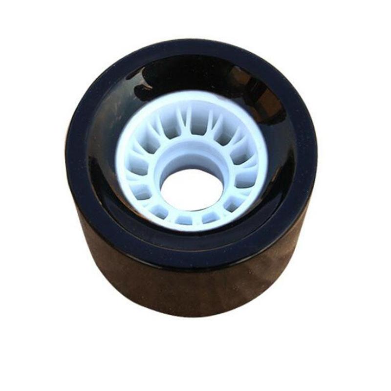Longboard Wheels Black PU Material 70x51mm High Speed Skateboard Wheels for Flexible Riding