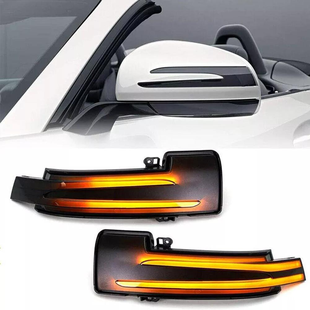 2Pcs LED Mirror Turn Signal Light Waterproof Side Mirror Indicator Lamp Exterior Mirror Turn Signal Lamp Car Accessories