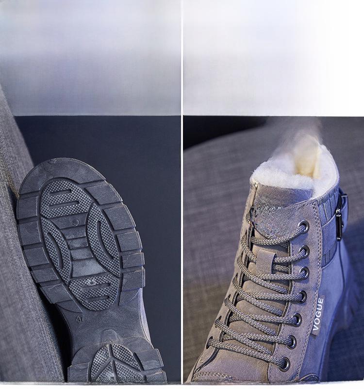 2024 Winter Korean Velvet Martin Boots for Female Students - Warm, Thickened Short Street Boots