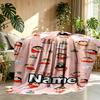 Custom Name Personalized Crayon Shin Print Blanket, Home Decor, Bedroom, Sofa, Camping, Couch, Gifts for Birthday ChristmasEnthusiasts