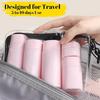 5pcs Travel Cream Dispenser Bottles Set Travel Bottles Toiletry Containers Set, TSA Approved, Travel Essentials