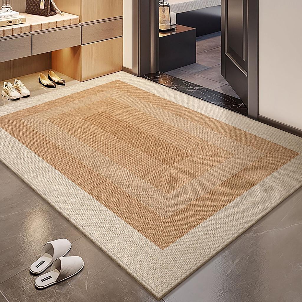 Light Luxury High-Grade Door Mat, Door Mat, Door Carpet, Door Entry, Household Non-Slip And Dirt-Resistant, Easy To Take Care Of, Can Be Cut Foot Mat