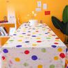 Cartoon Printed Disposable Table Cloths Children's Camping Kindergarten Dessert Tablecloth Birthday Party Theme Decoration Desktop Protective Cover