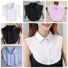 Versatile Half Shirt Style Fake Collar Adjustable Straps Detachable Collar  Women Men