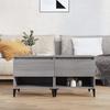 Vidaxl Side Tables, 2 Pcs, Sonoma Oak Gray, 50X46X50 Cm