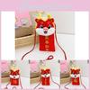 And Cute Cozy Plush Doll Style Red Packet Bag For Kids With Fun Patterns For Use Daily