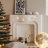 Spring Garland 2.2 Ft Rustic Carrot Felt Holiday Garland Decoration Banner For Wall Mantel Fireplace Home Farmhouse Indoor
