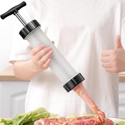 1 Zestaw Maszyn do Napełniania Kiełbas Klasa Spożywcza Ręczna Szybka Maszynka do Kiełbas do Kuchni Domowej