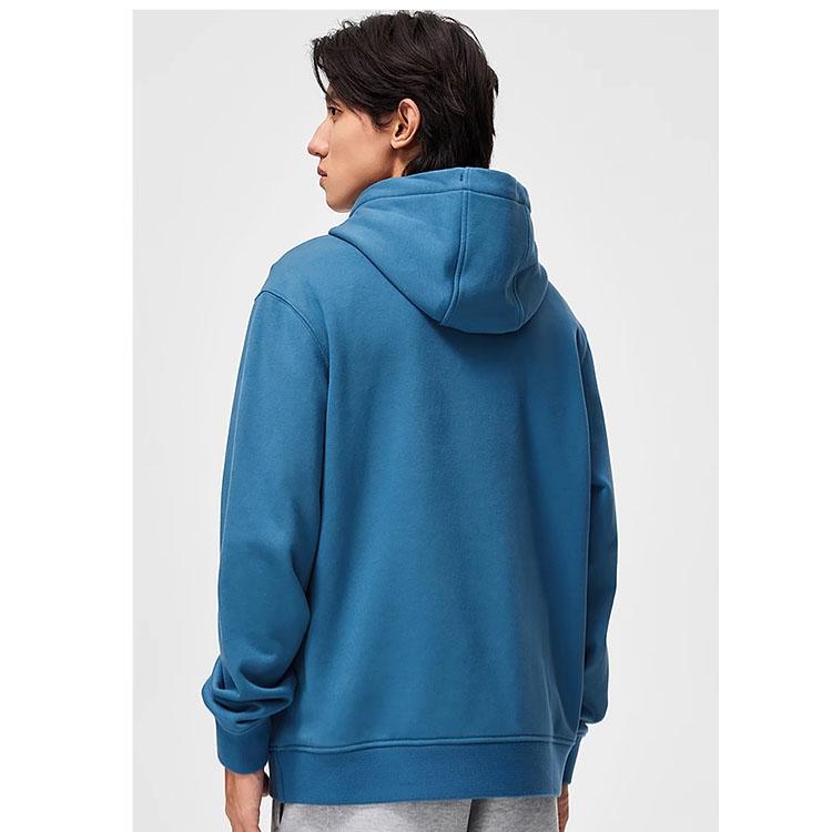 Li Ning China Color Series Solid Casual Sweatshirt Unisex Sweatshirt Deep-Blue AWDT963-6