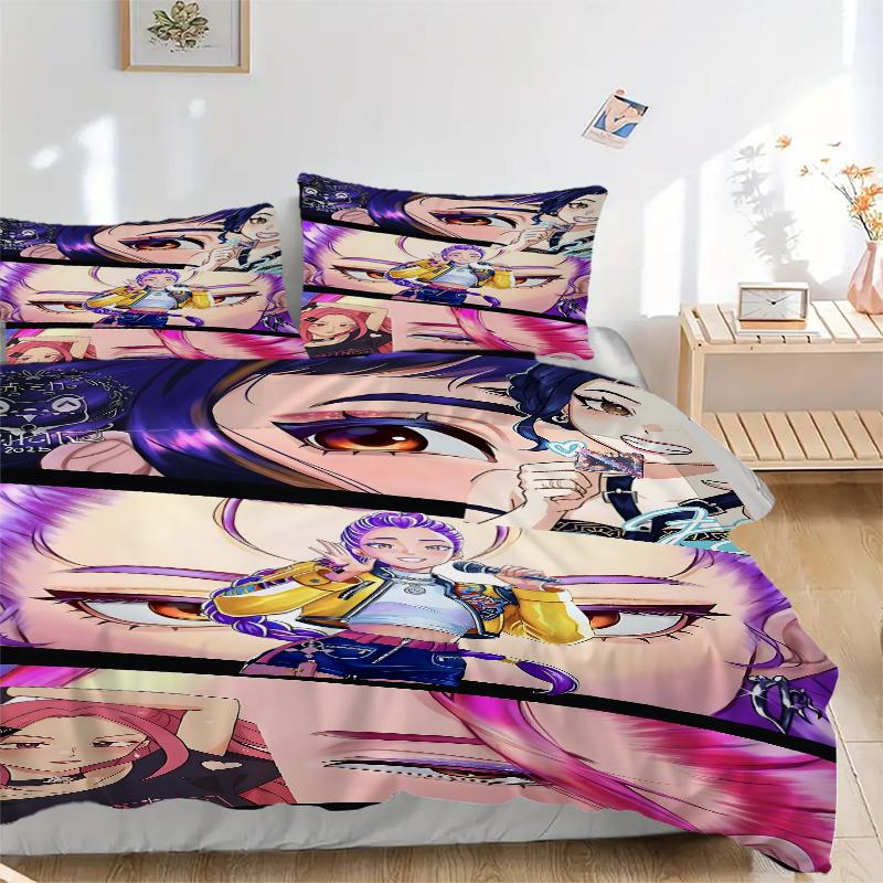 3Pcs Fantasy Anime Characters Bedding Sets For All Sizes New 3D Printed Bed Cover Comforter Duvet Cover Pillowcase Bedroom Decoration