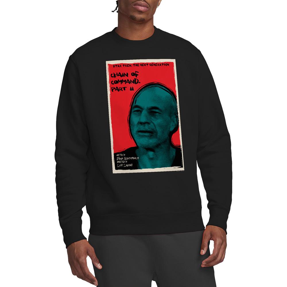 STAR TREK Unisex Adult The Next Generation Season 6 Episode 11 Sweatshirt