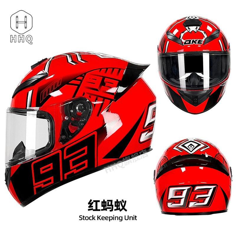 Motorcycle Helmet Four-Season Bluetooth Full Men's 3C/DOT Certification New National Standard