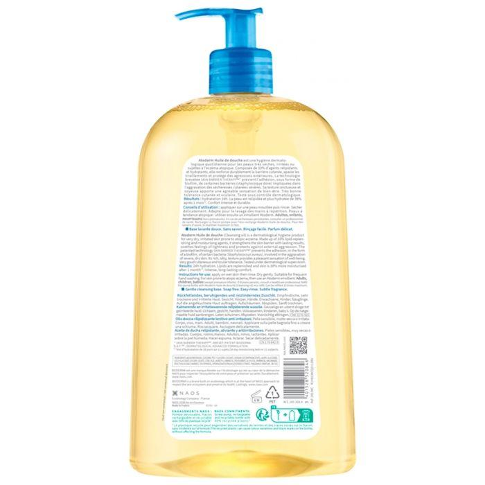 Huile de Douche - Bioderma - Atoderm - Ultra-nourrissante - 1 L - Peaux sensibles
