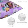 Gabby Dollhouse Square Pillow Case Cushion Covers Creative Polyester Decorative Pillowcase for Car 45x45cm